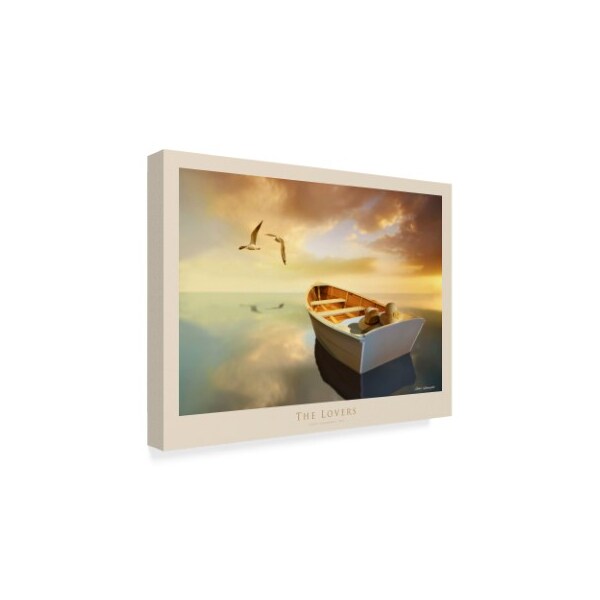 Carlos Casamayor 'The Lovers Boats' Canvas Art,24x32